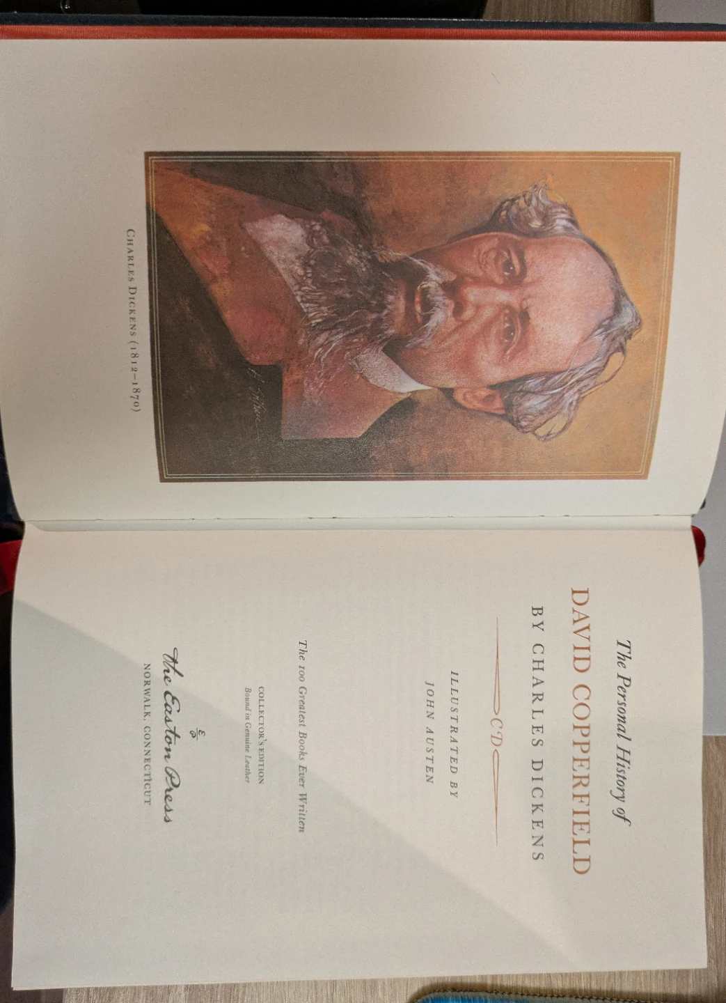 Easton Press David Copperfield by Charles Dickens - photo 2