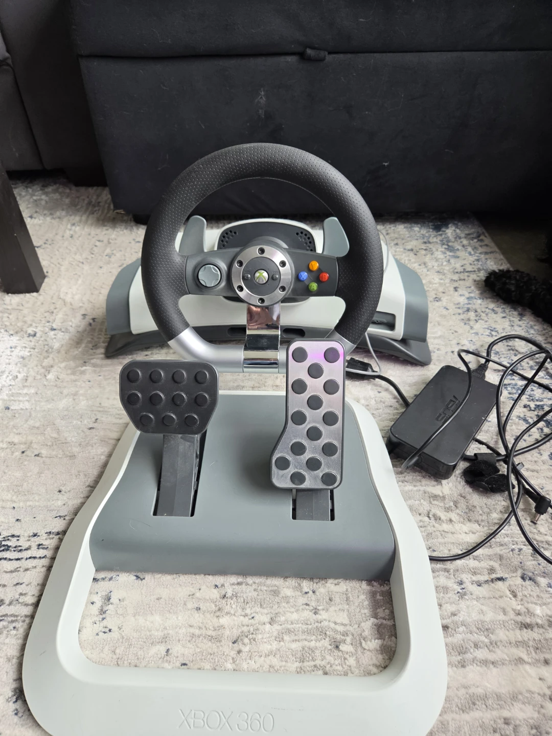 Xbox 360 Racing Wheel and Pedals