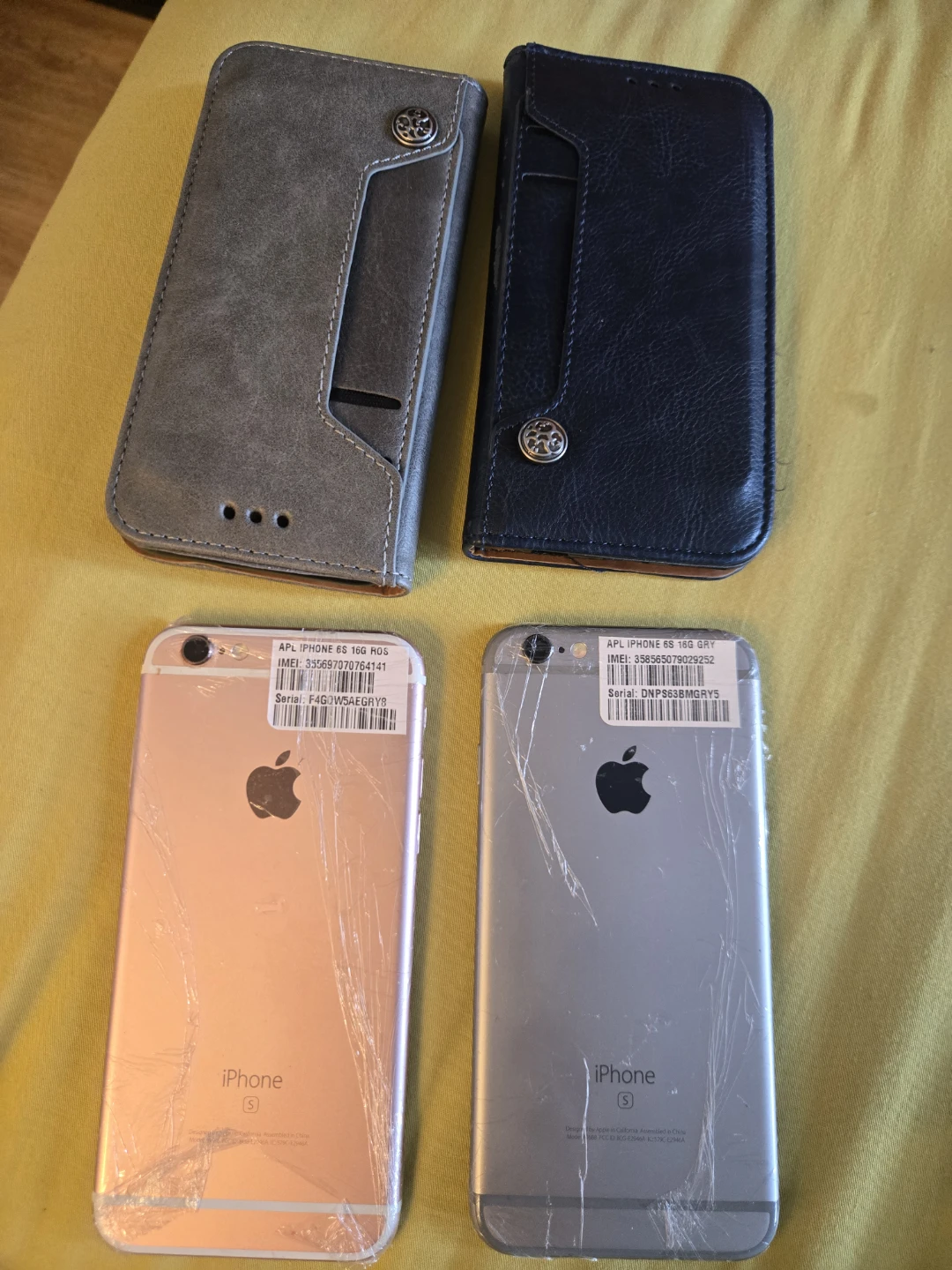 Apple iPhone 6S 16GB Rose Gold & Space Gray