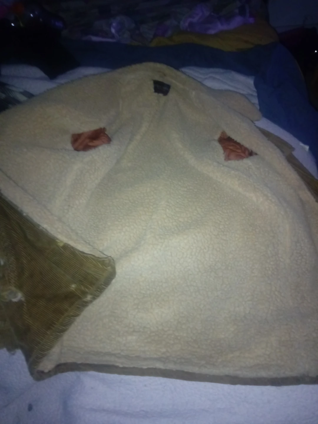 The King Size Co. Corduroy Sherpa Lined Jacket - photo 2