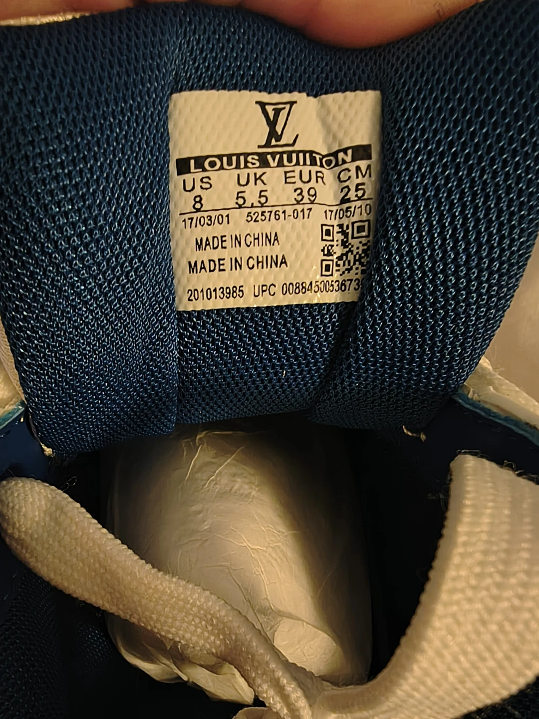 Louis Vuitton Sneakers - Blue/White - photo 3