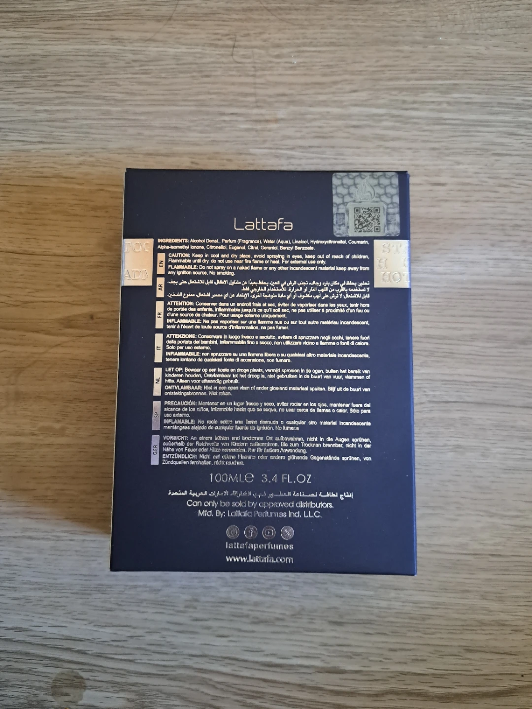 Lattafa Ramz Silver EDP 90% Full - photo 3