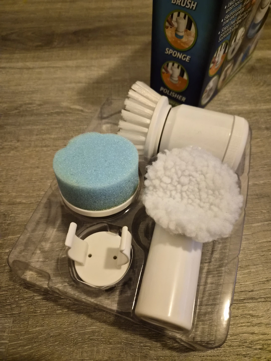 ⚽️Super Scrubber with Polisher - 3 Changeable Brush Heads - photo 3