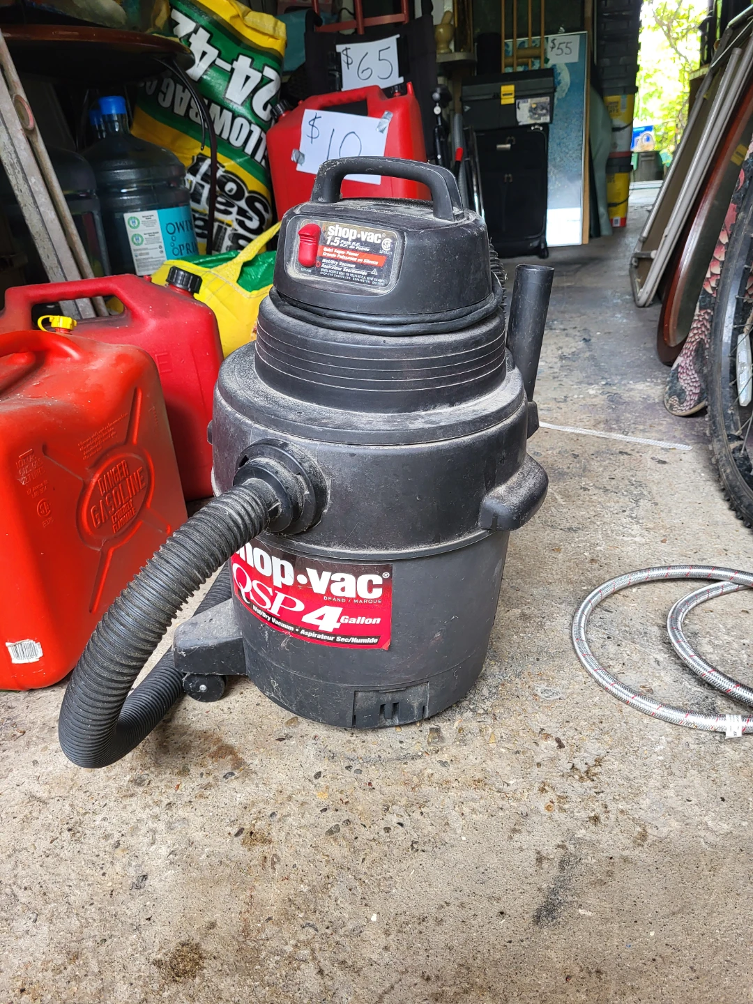 Shop-Vac QSP 4 Gallon Wet/Dry Vacuum