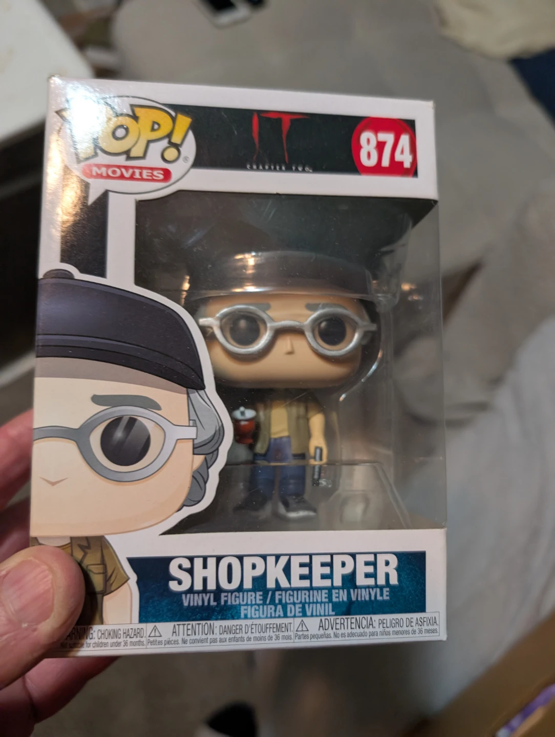 Funko Pop! Movies IT Chapter Two Shopkeeper Vinyl Figure #874