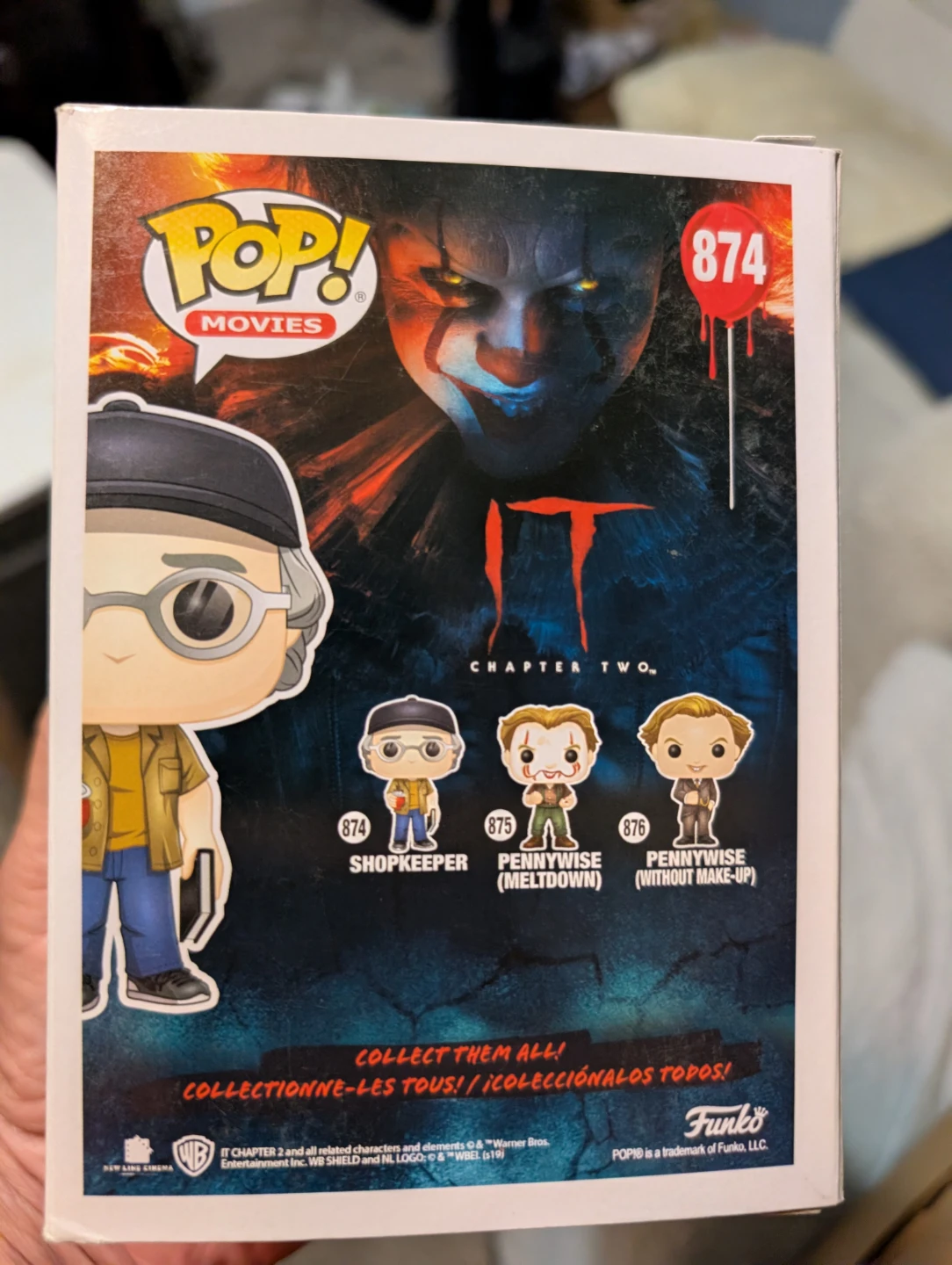 Funko Pop! Movies IT Chapter Two Shopkeeper Vinyl Figure #874 - photo 2