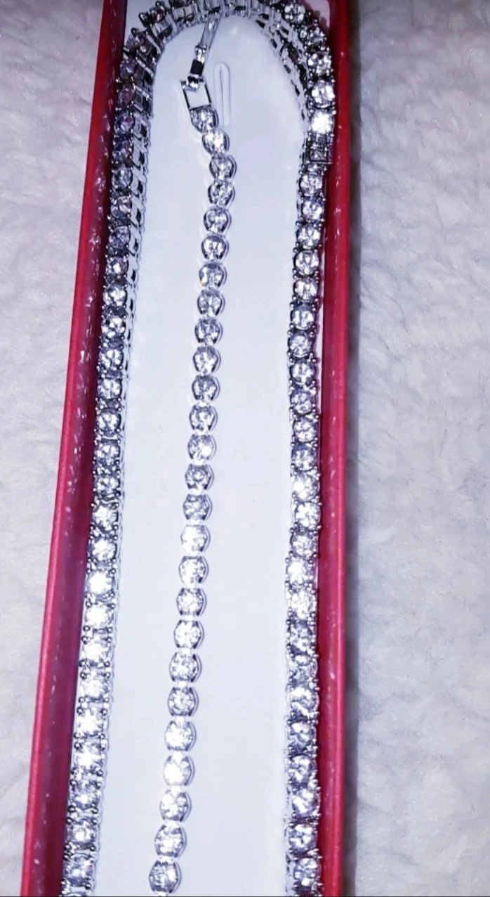 Tennis Bracelet and Necklace