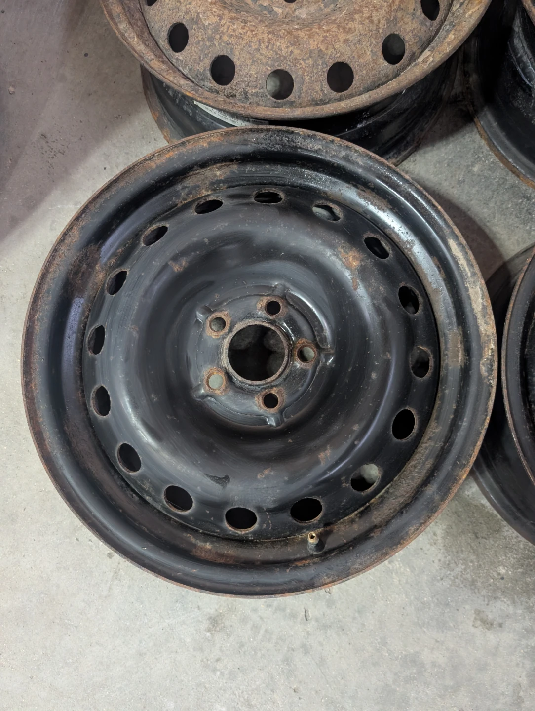 (4)-16 Inch 5x100 Toyota/Subaru Steel Rims - photo 3