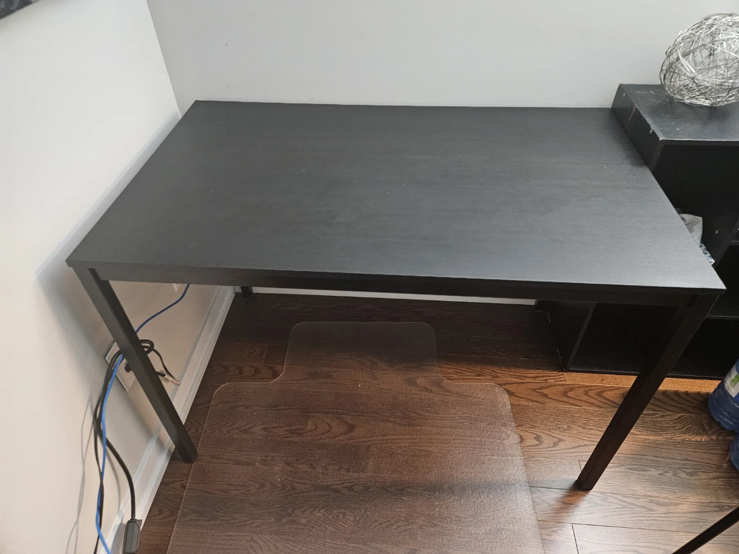 Black/brown Dining Table / Desk