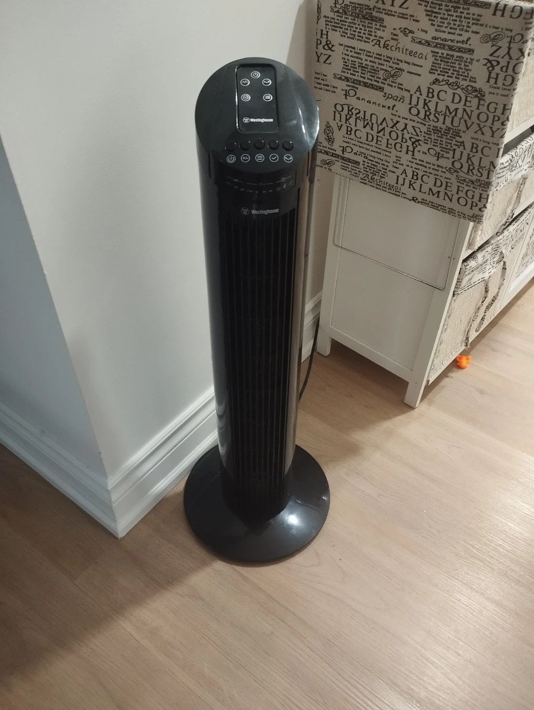 2 tower fans with remote - photo 3