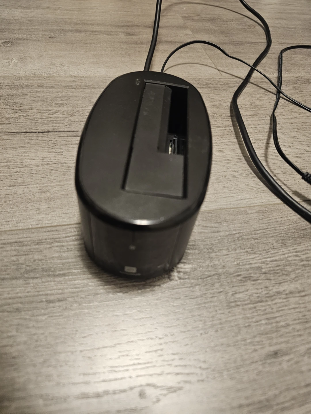 Black External Hard Drive Docking Station - photo 2