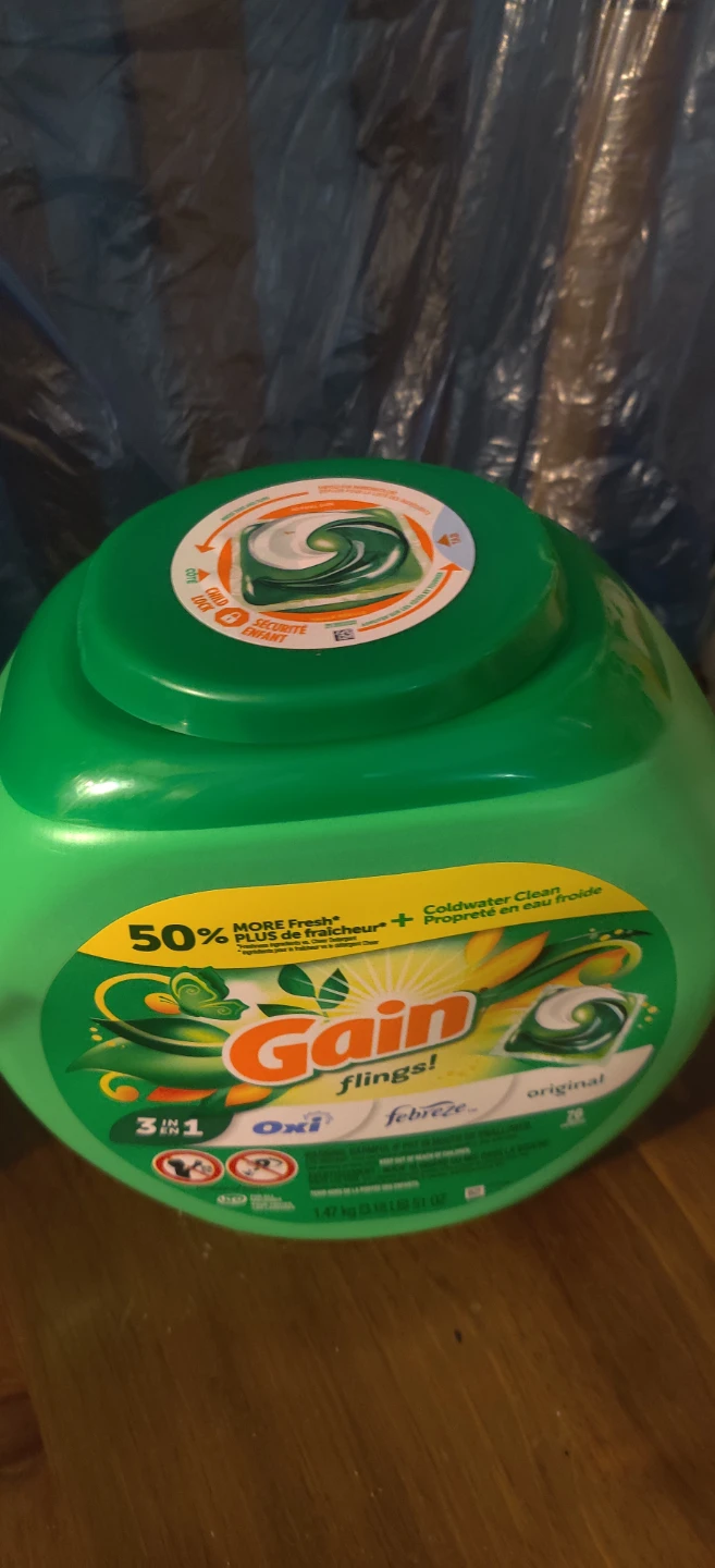 Gain Flings Original Laundry Detergent Pods