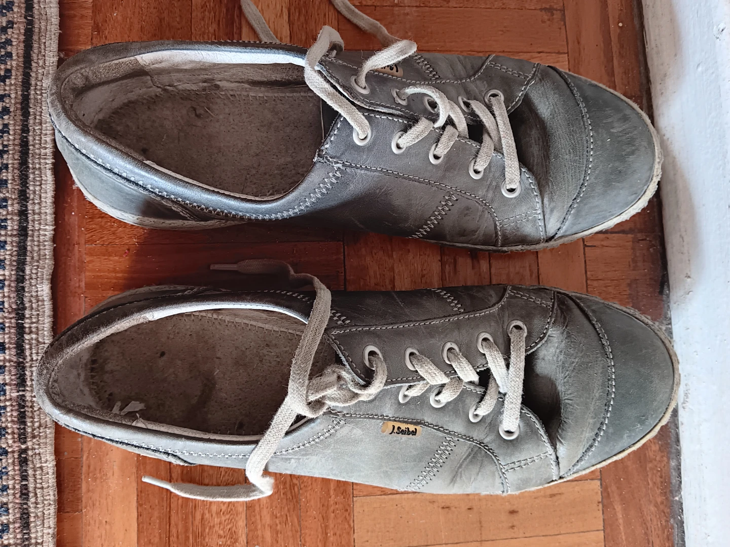 Josef Seibel light blue Leather Shoes Size 39