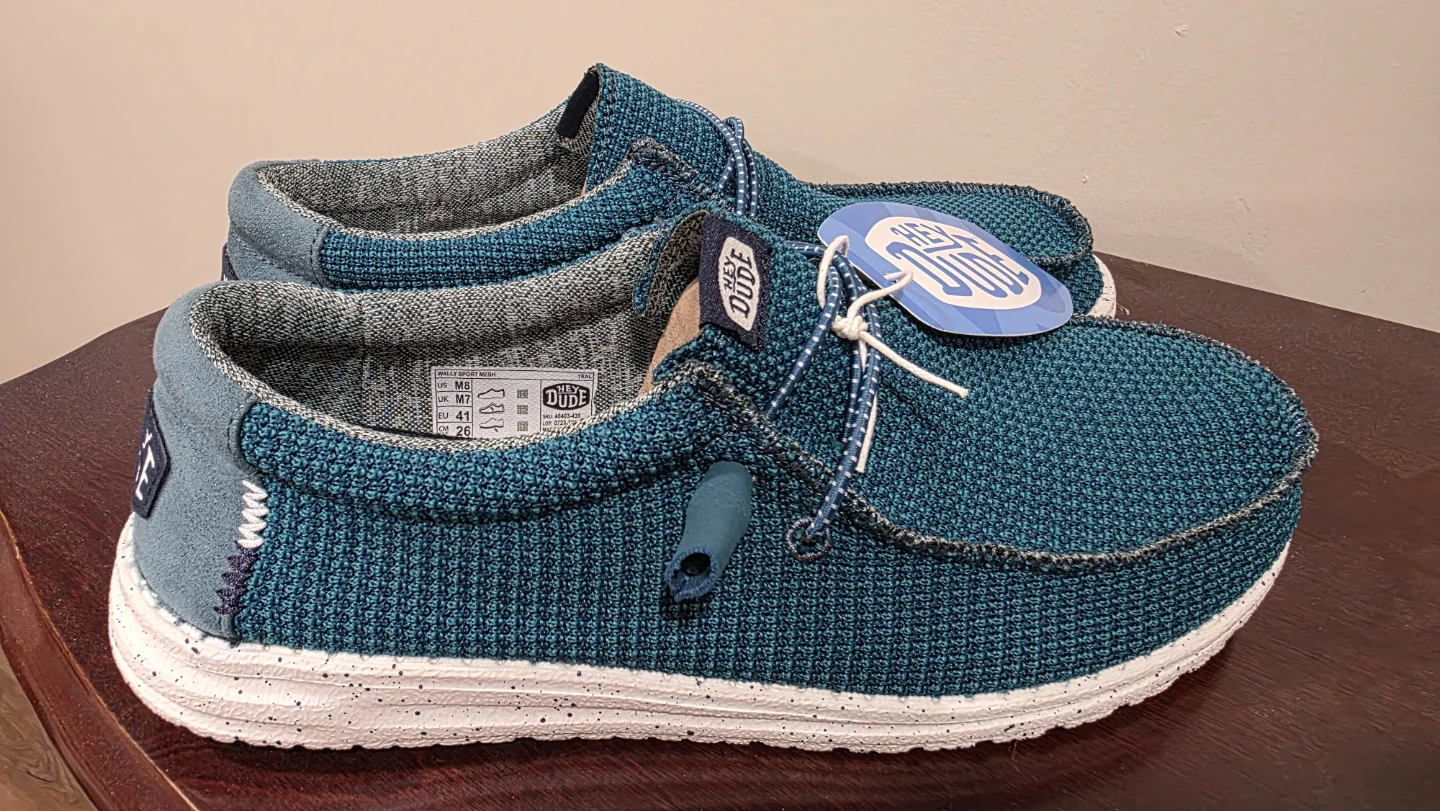 Hey Dude Men's Wally Sox Loafers Size 8 M