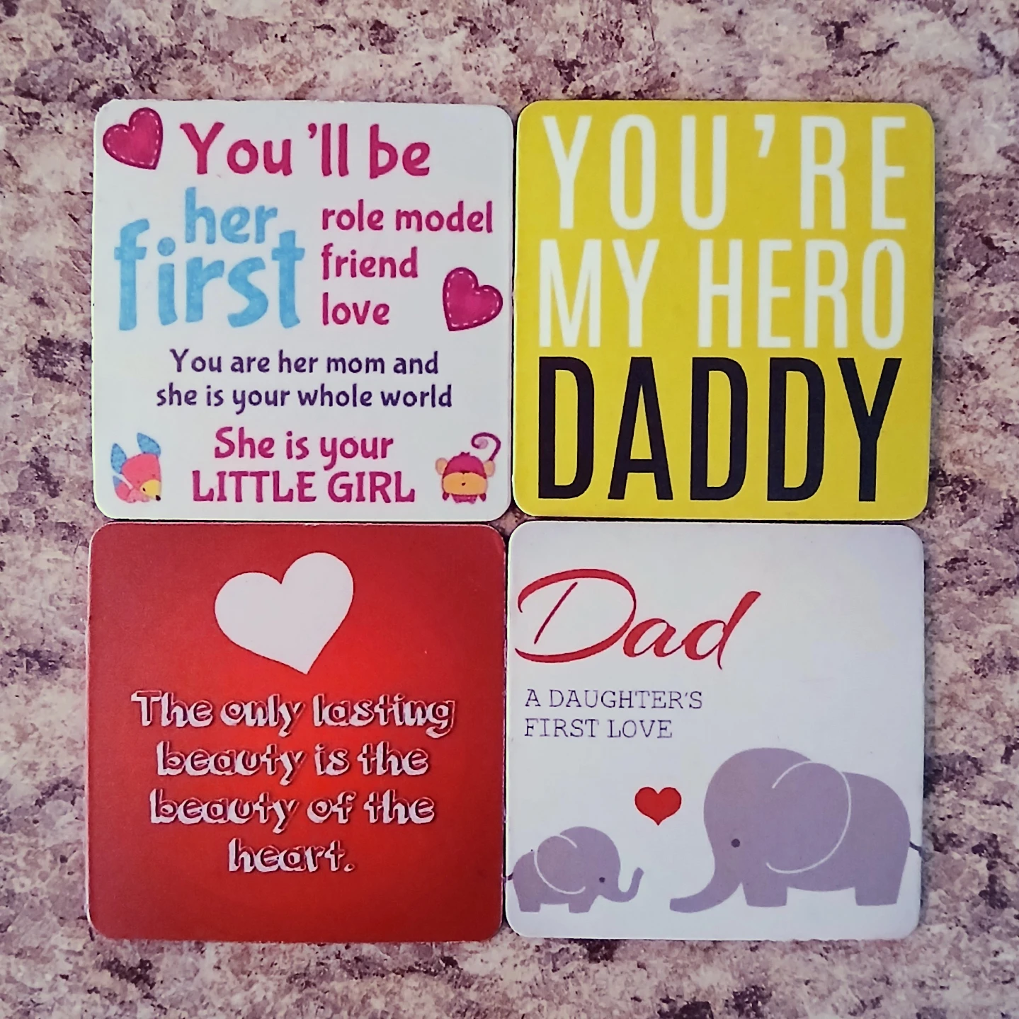 Set of 4 Decorative 2x2 Magnets ⚽