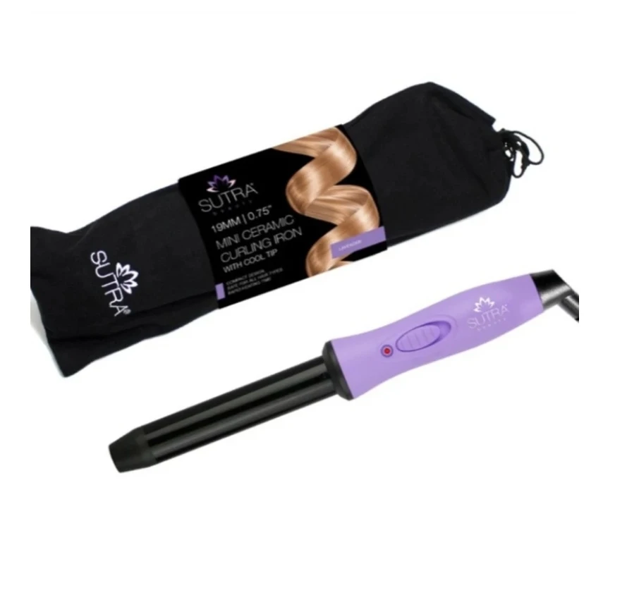 Sutra 0.75" Mini Ceramic Curling Iron Lavender