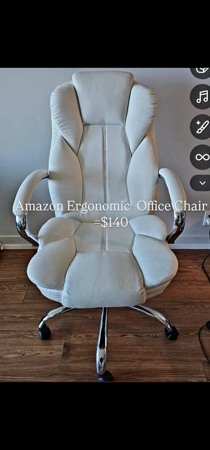Amazon Ergonomic Office Chair - White