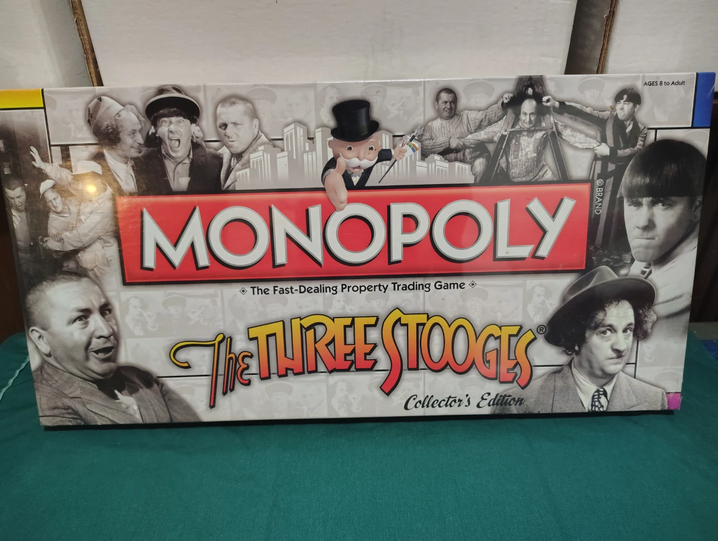 Monopoly The Three Stooges Collector's Edition Board Game
