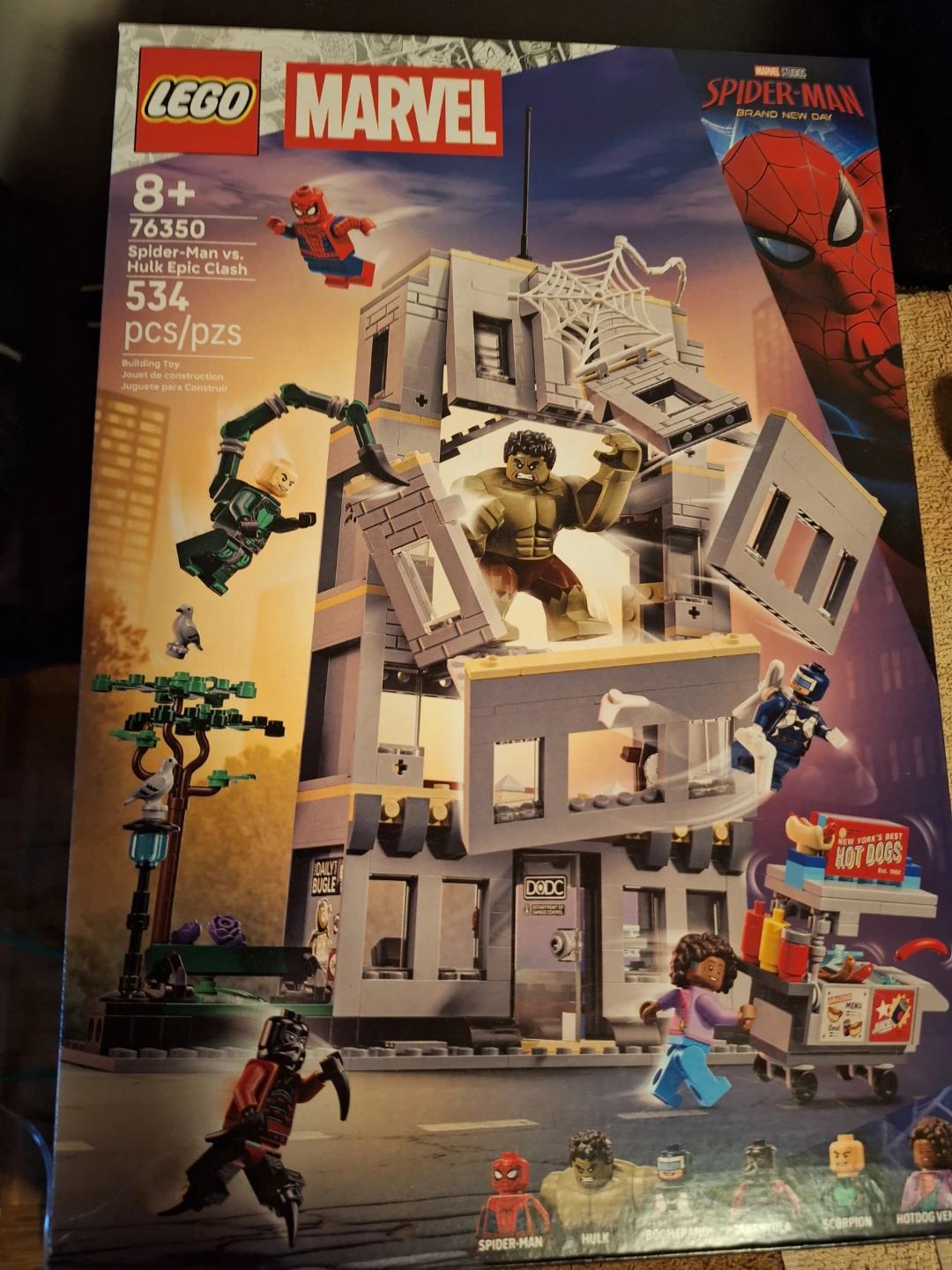 LEGO Marvel Spider-Man vs. Hulk Epic Clash 76350 - photo 2