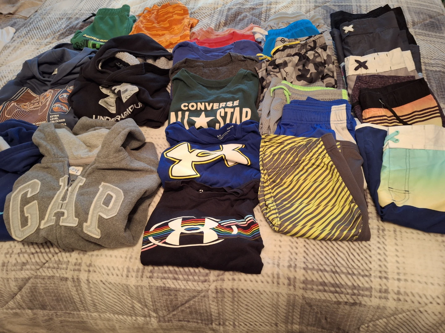 Kids' Clothing Bundle - Hoodies, T-shirts, Shorts