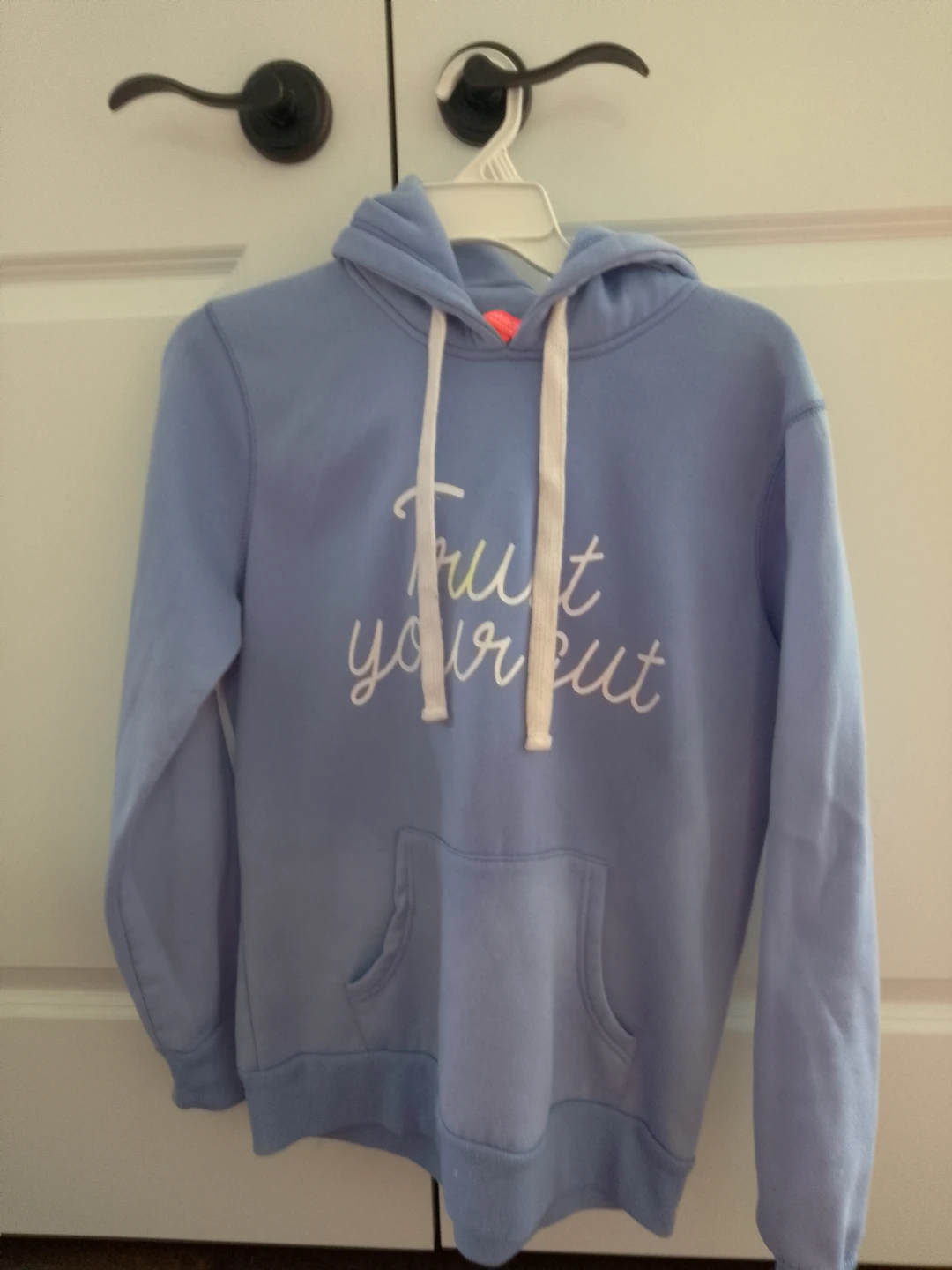 Baby Blue colour Graphic Hoodie ⚽