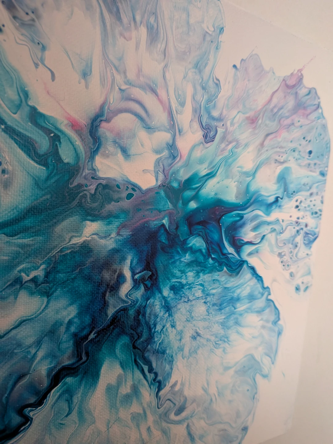 Original art- "cotton candy bloom" - photo 3