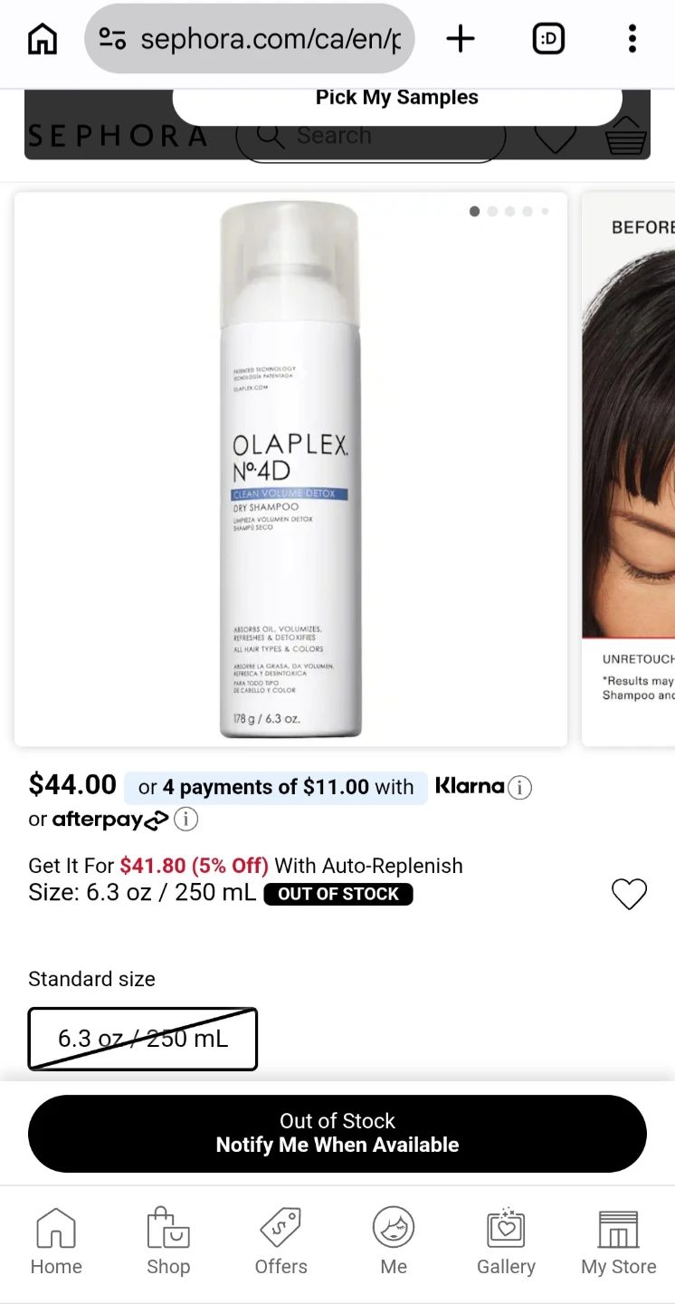 Olaplex No.4D Clean Volume Detox Dry Shampoo - photo 2