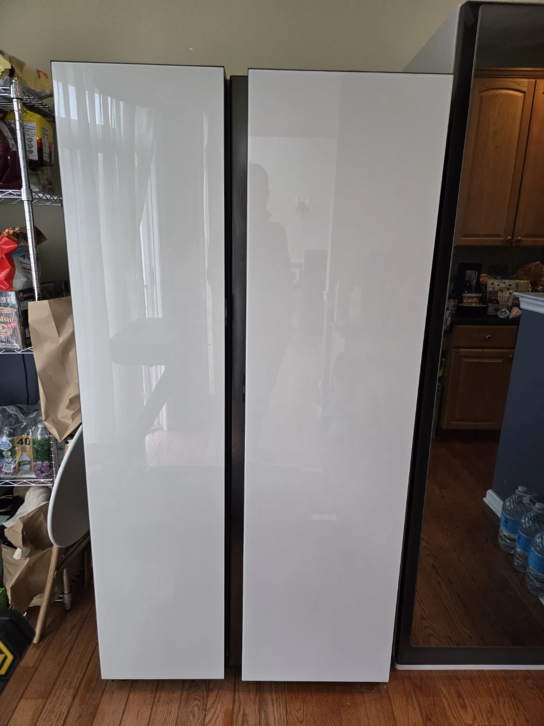 Samsung Bespoke side-by-side 23cu.ft. refrigerator