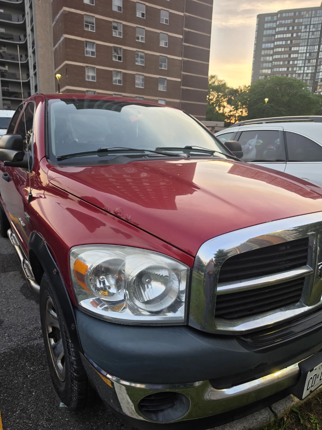 Red Dodge Ram 1500 Pickup Truck - photo 5
