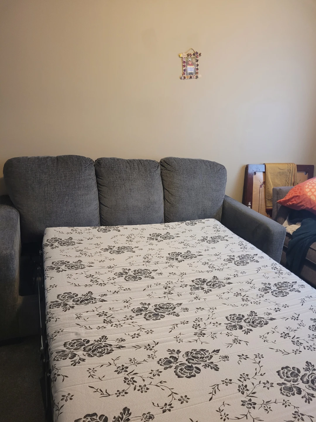 Grey Sofa Bed - photo 2