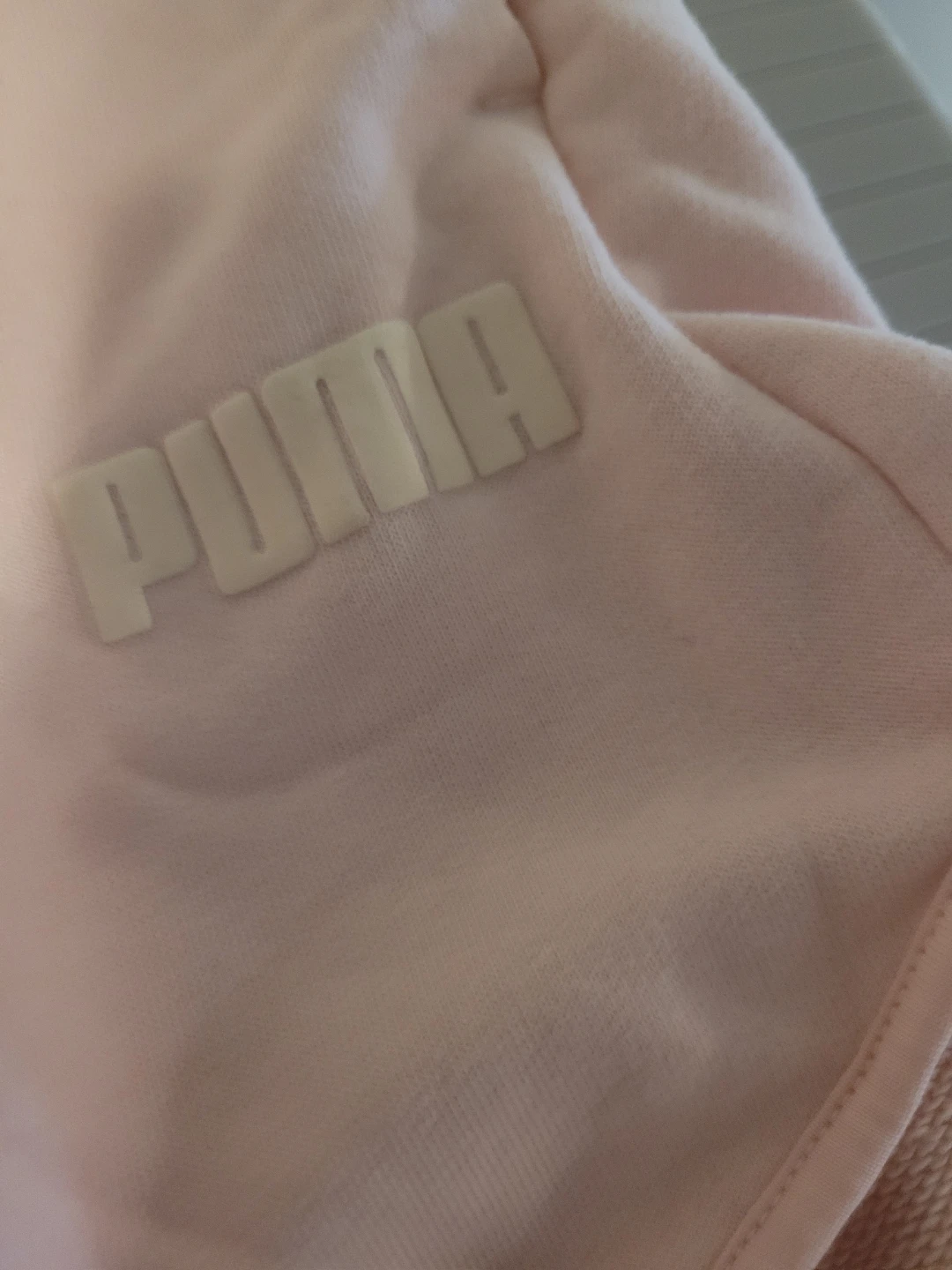 Puma Pink Sweat Shorts - Size L - photo 2