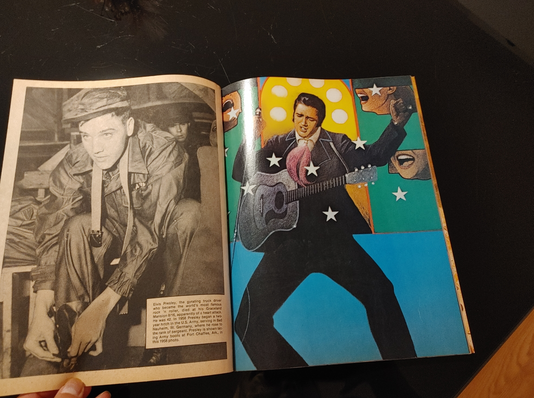Vintage 1977 Elvis Presley Magazine - photo 5