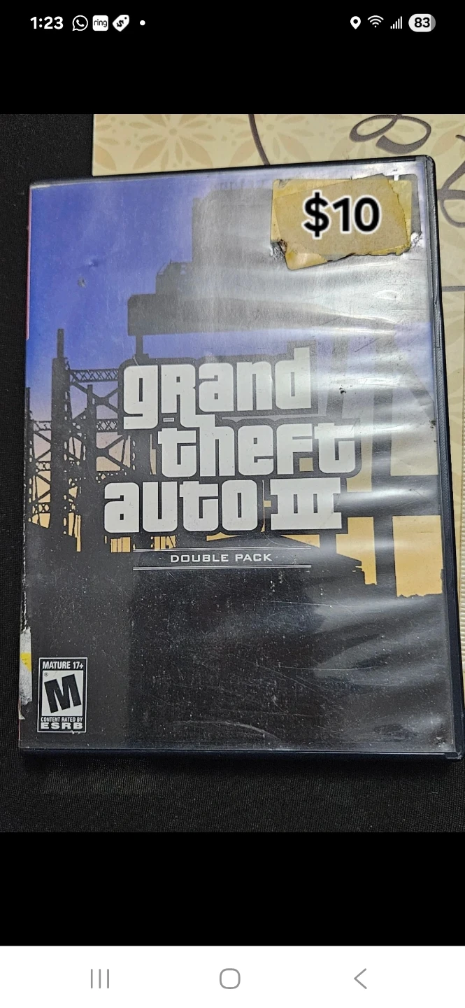 Grand Theft Auto III PlayStation 2 Game