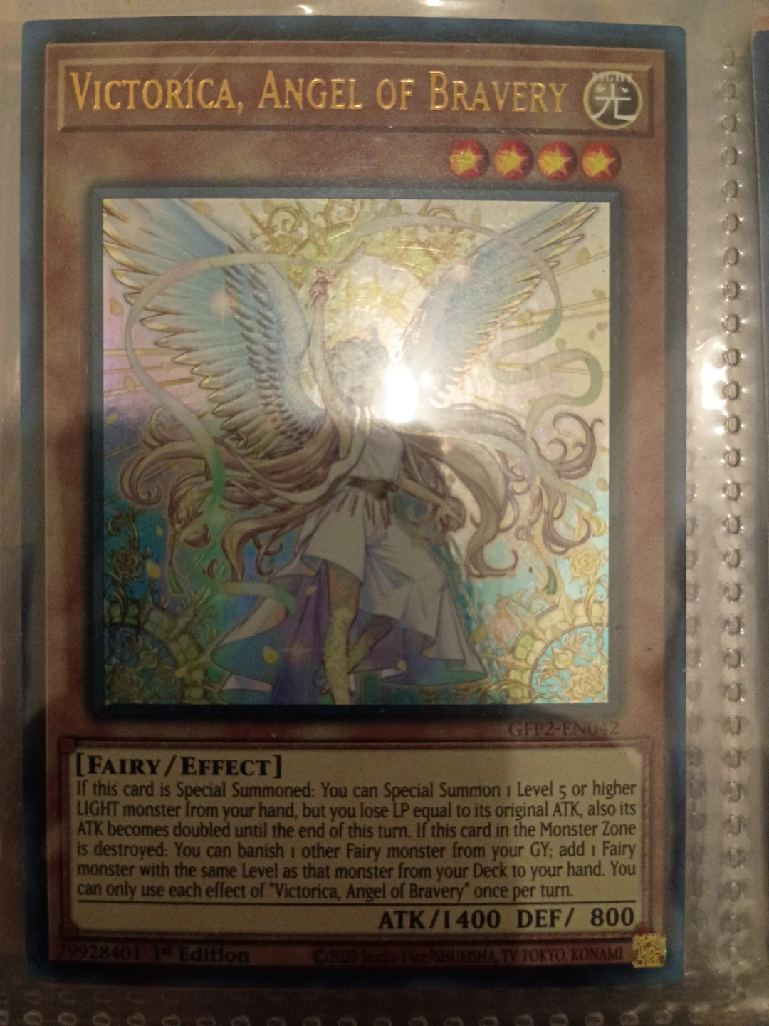 Yu-Gi-Oh! Victorica, Angel of Bravery ⚽ Card