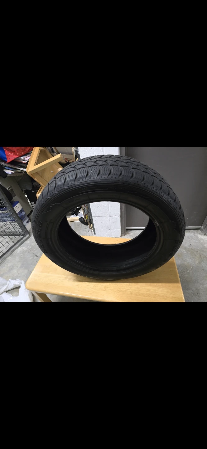 Set of 4 Rovelo winter tires, 235/55R19 107H.