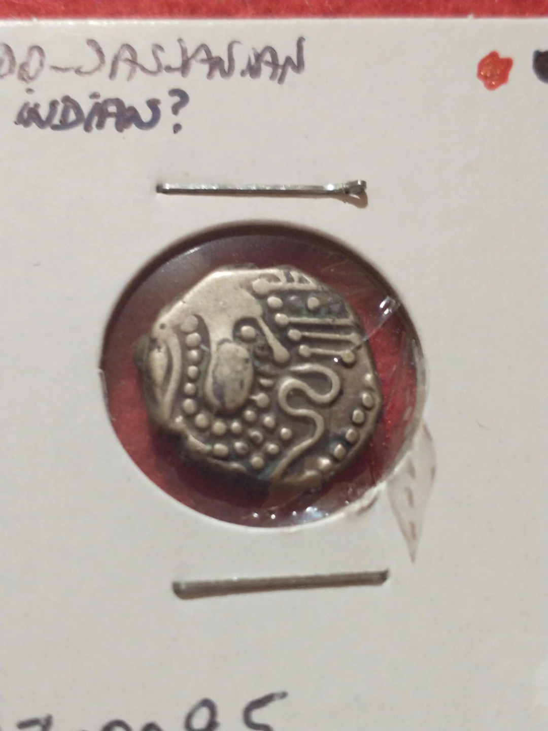 Unattributed Ancient Indian or Indo-Sassanian Silver Coin - photo 4