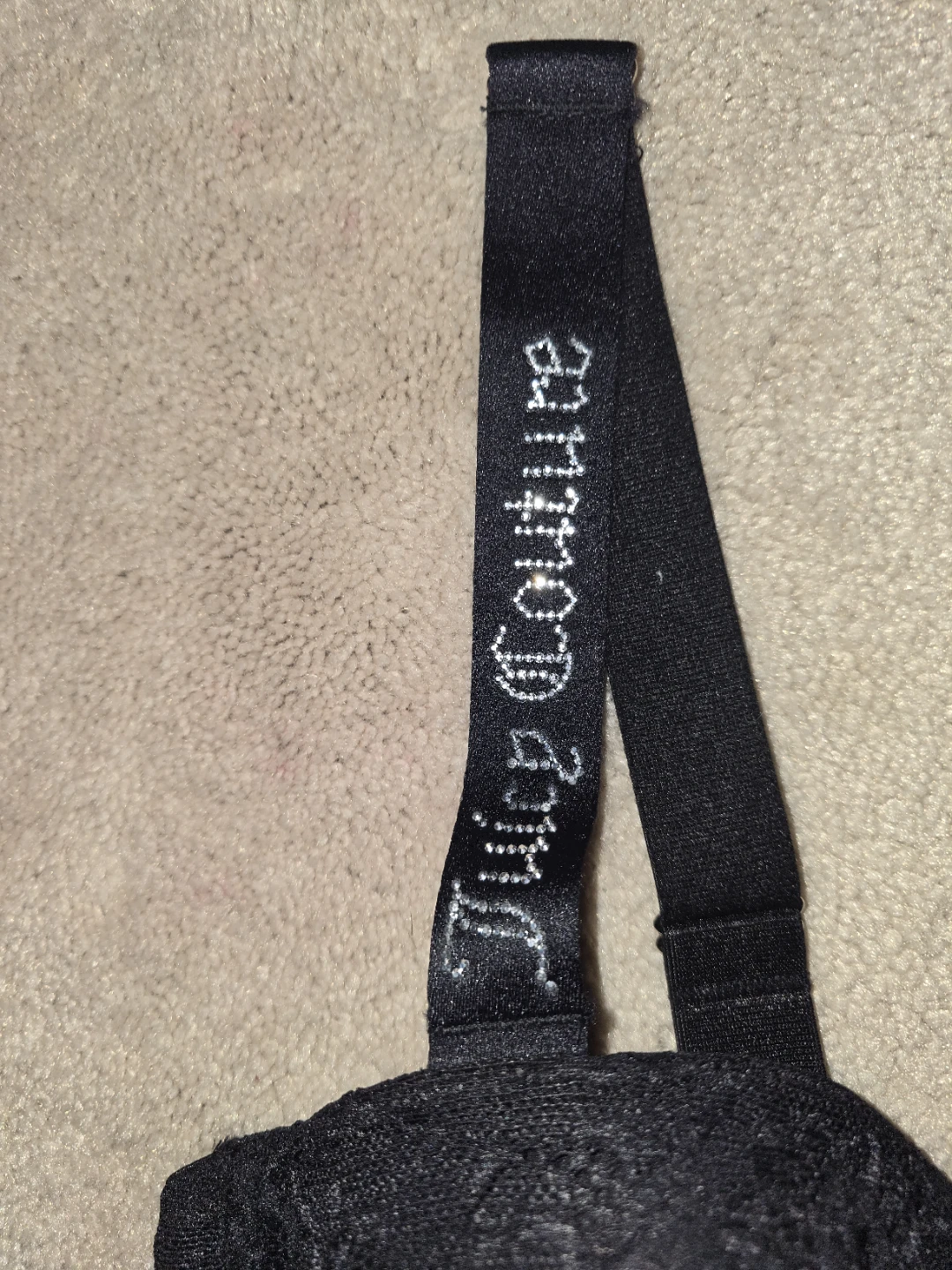Juicy Couture Black Lace Corset Bra - photo 2