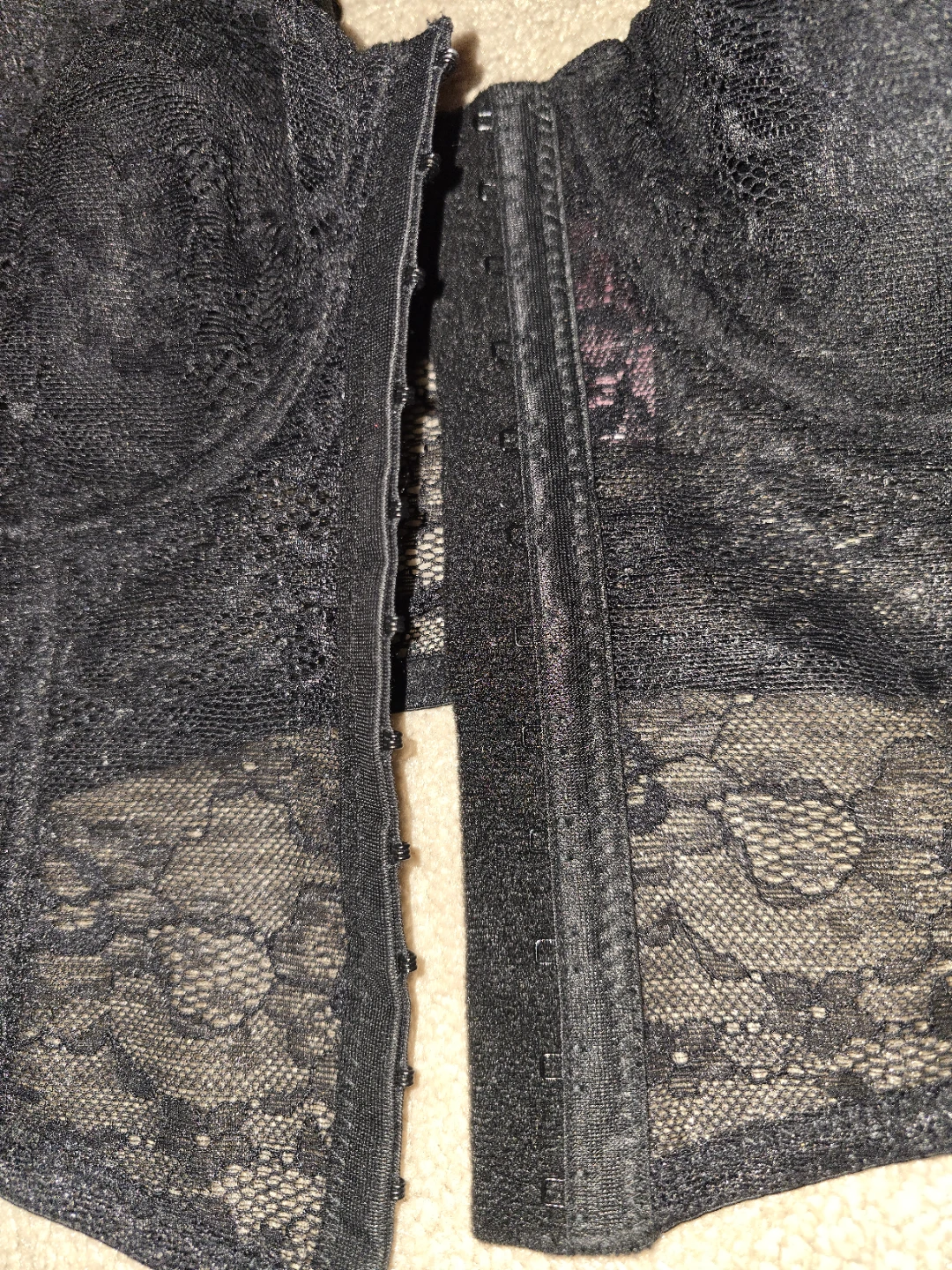 Juicy Couture Black Lace Corset Bra - photo 4