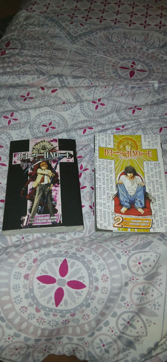Death Note Manga Volumes 1 & 2