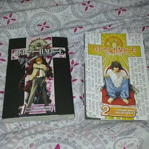 Death Note Manga Volumes 1 & 2