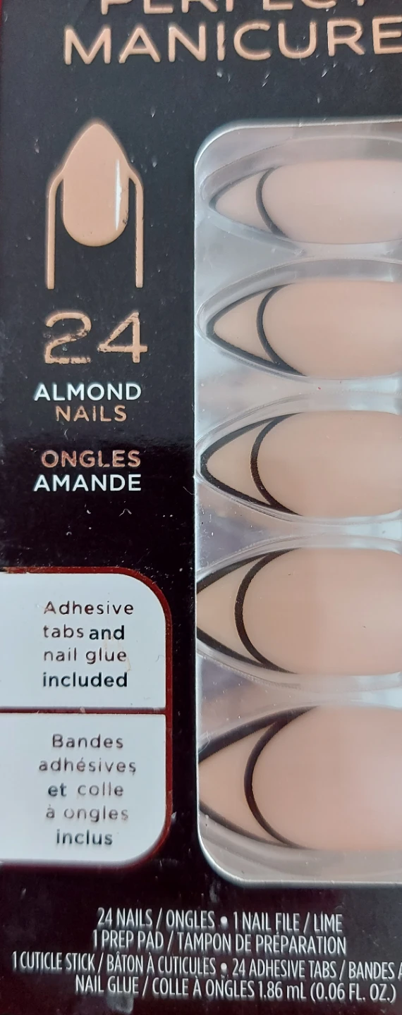 🆕 Sally Hansen Salon Effects Perfect Manicure Almond Nails - photo 2
