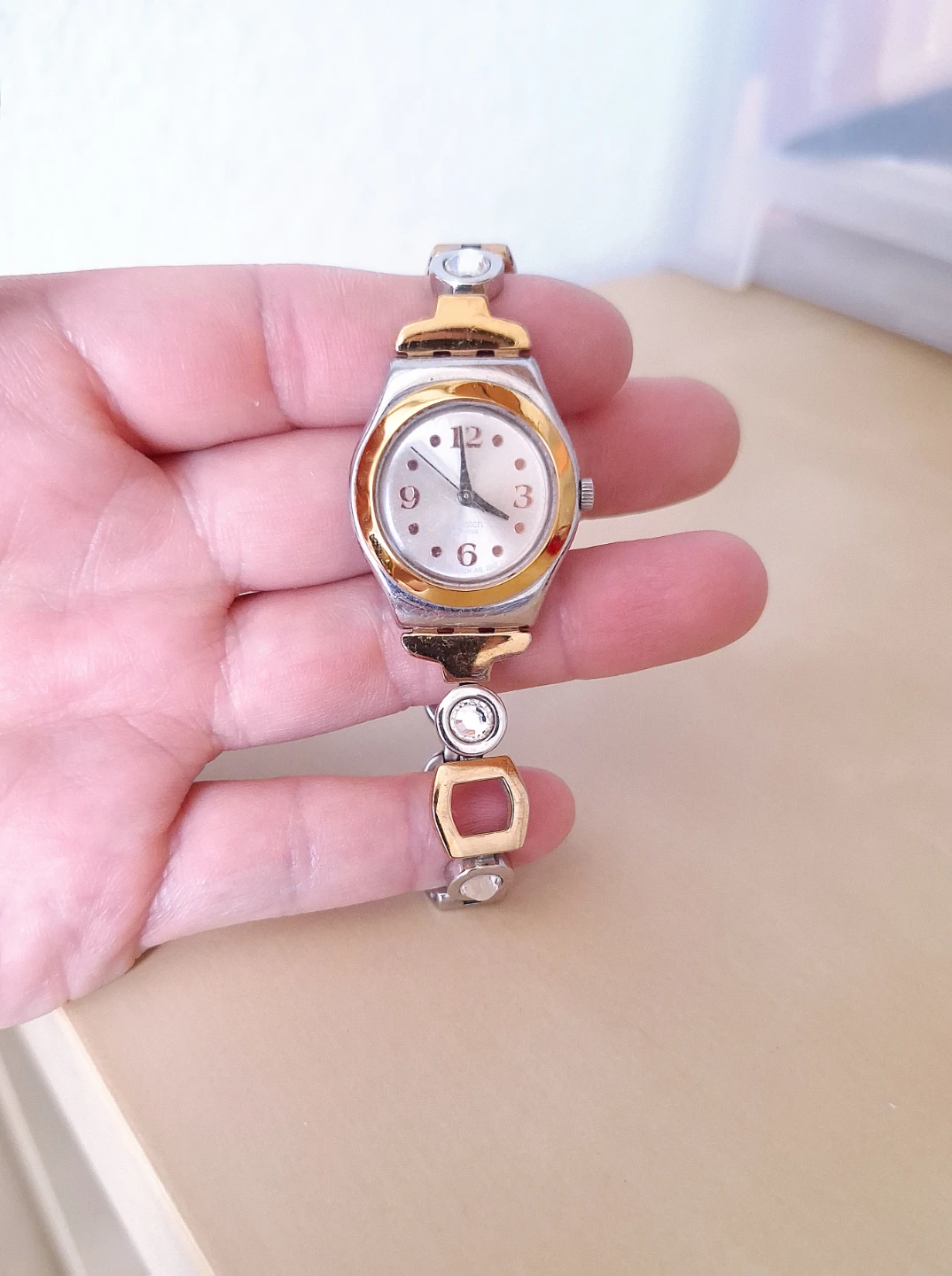 Swatch Irony Watch - Lady Passion Gold and Silver - photo 3
