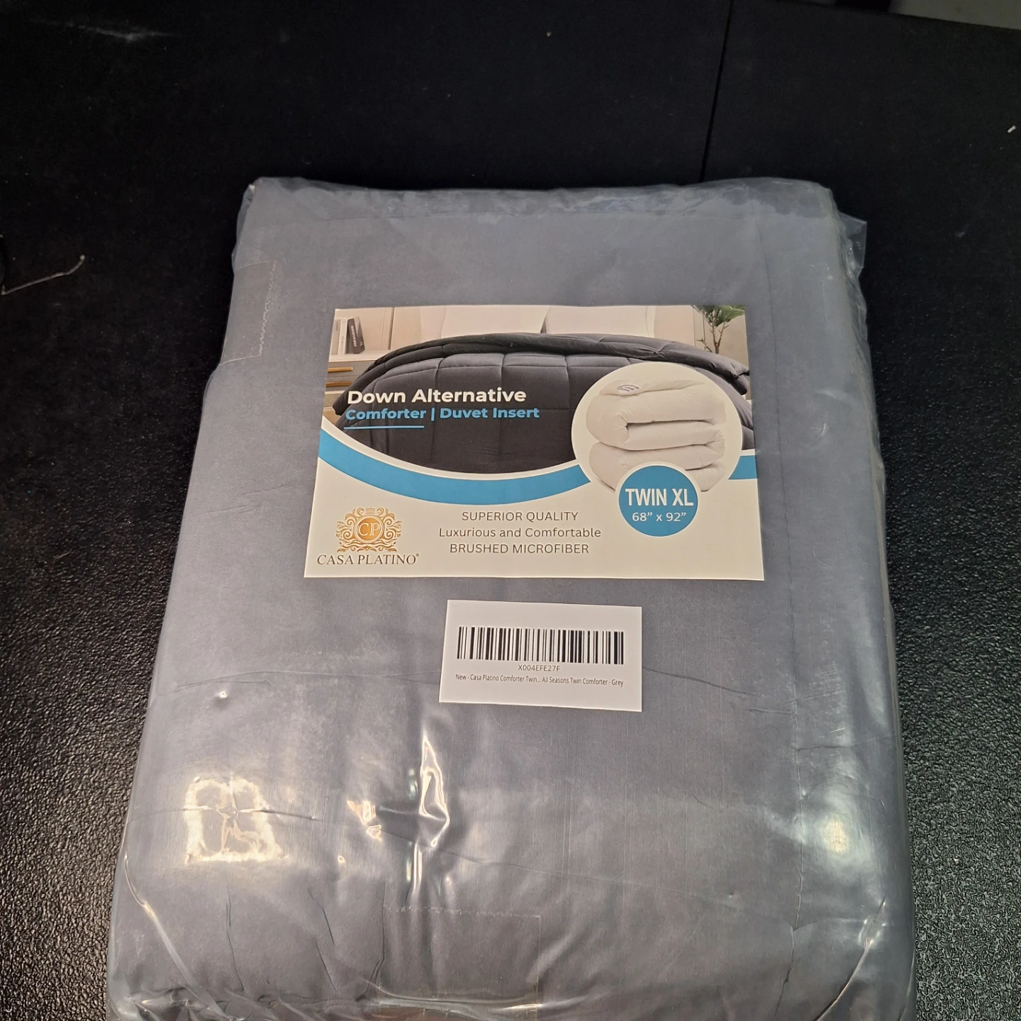 Casa Platino Down Alternative Comforter Duvet Insert - Twin XL