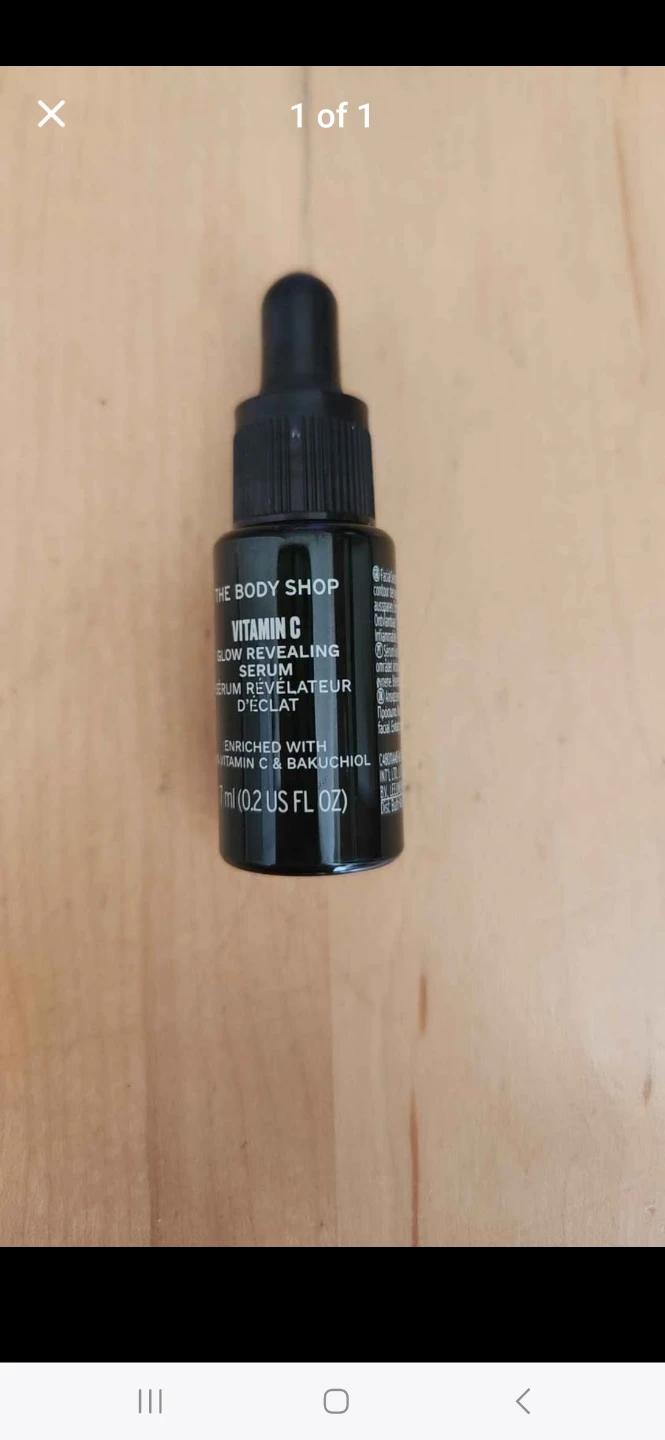 The Body Shop Vitamin C Glow Revealing Serum Sample