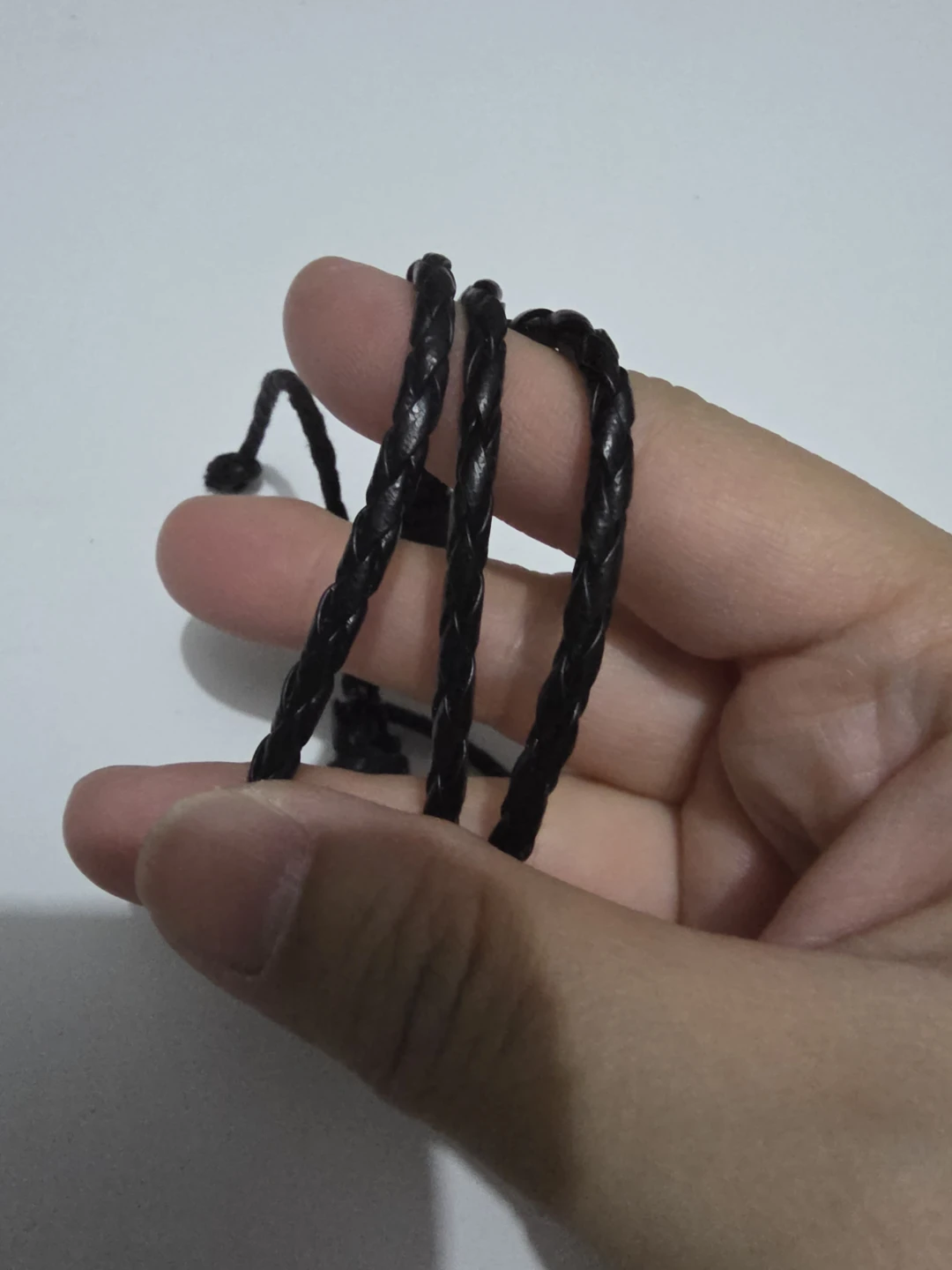 Black Braided Cord Bracelet (3 Cords) ⚽️