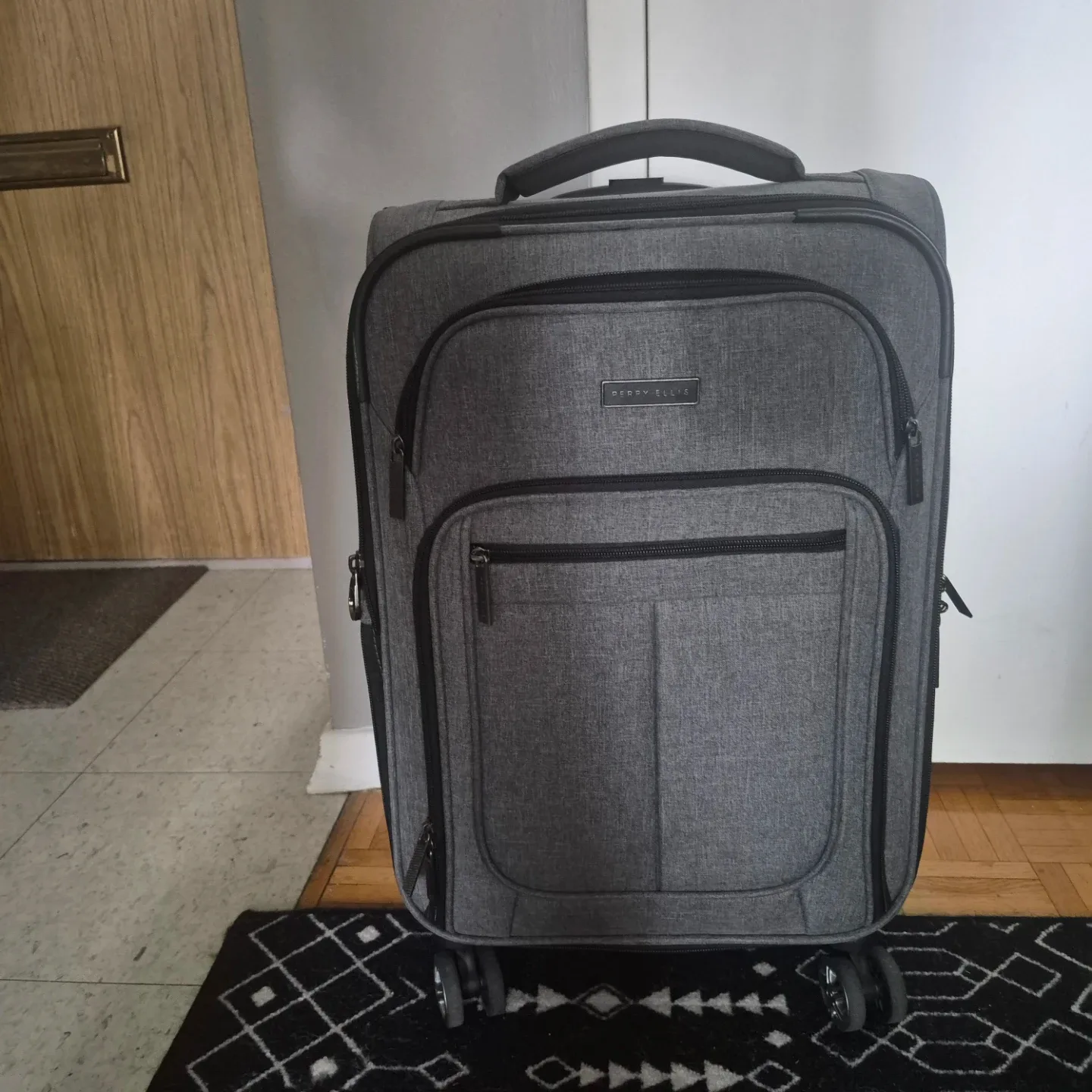 Perry Ellis Carry-On Luggage (Expandable) – Like New