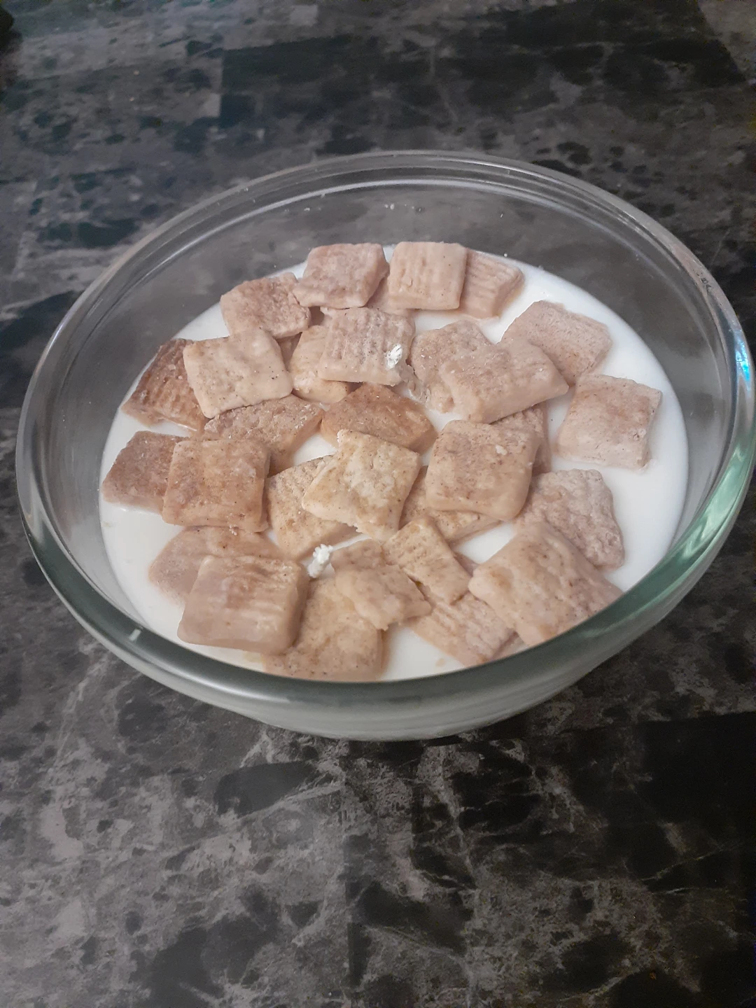 Square Cinnamon Cereal Candle