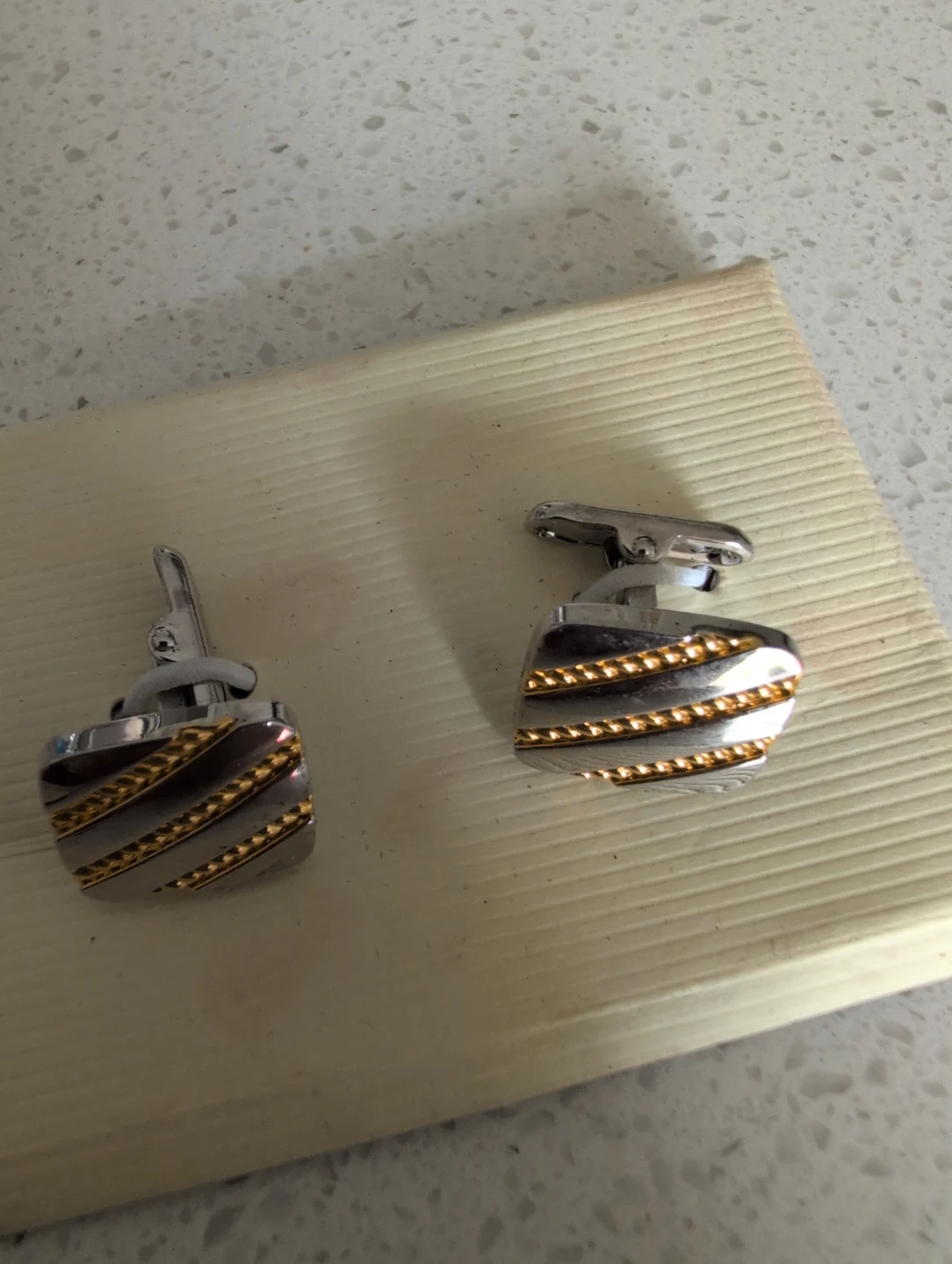 Cufflinks and Tie Clips Set - photo 3