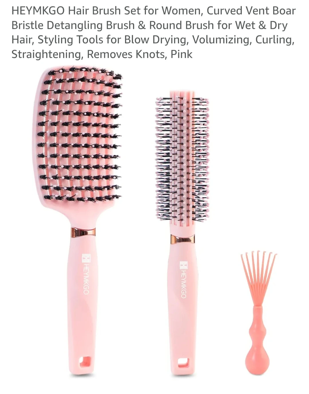 HEYMKGO Hair Brush Set for Women