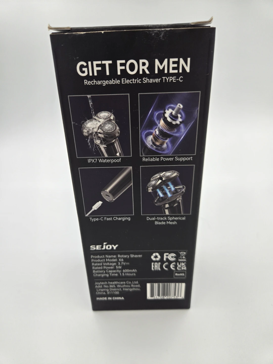 SEJOY Electric Shaver X6 Rechargeable Type-C - photo 2